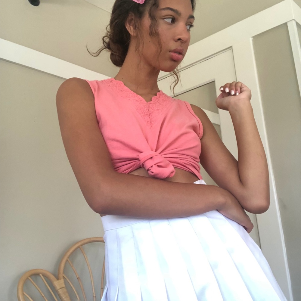 Vintage Coral Tank Top